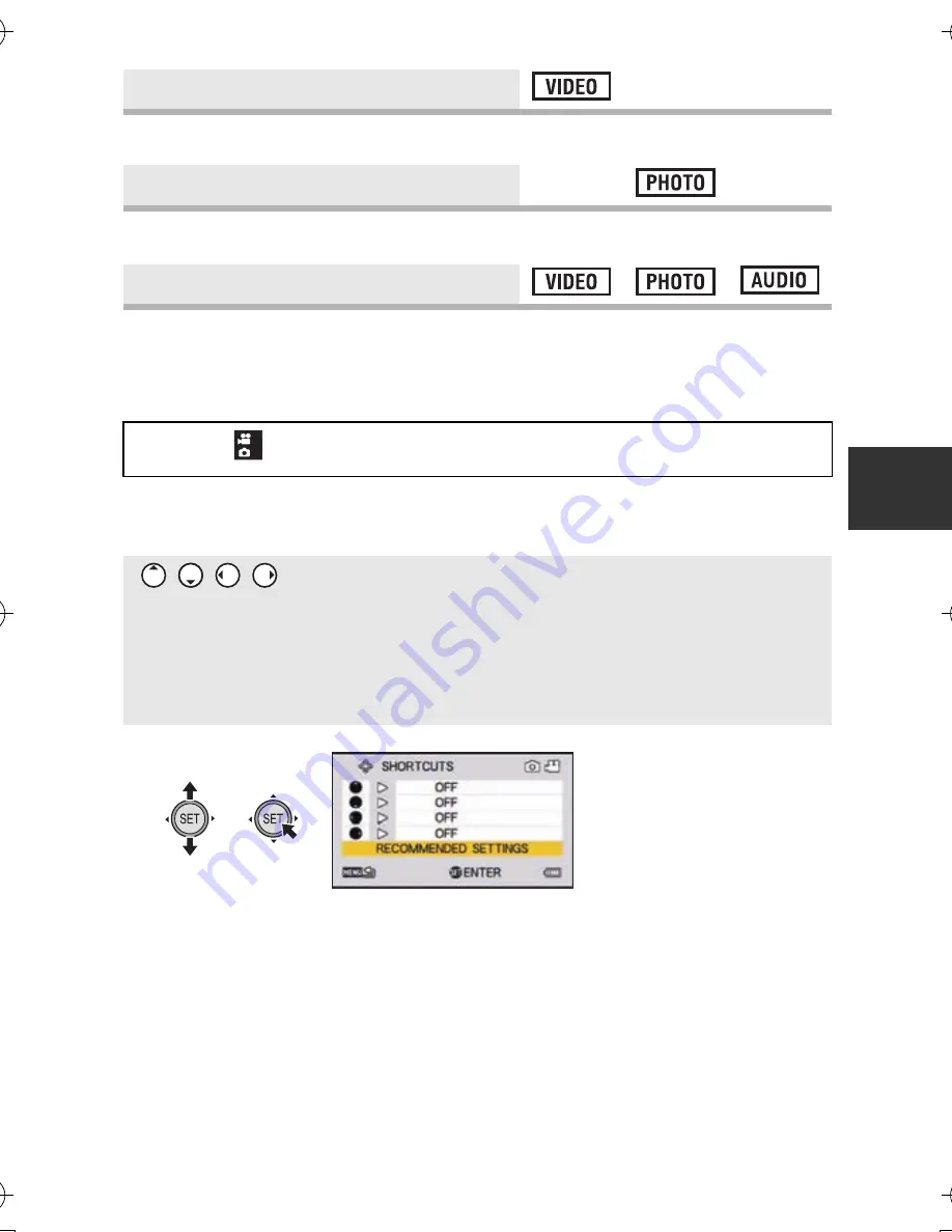 Panasonic HX-DC2 Owner'S Manual Download Page 103