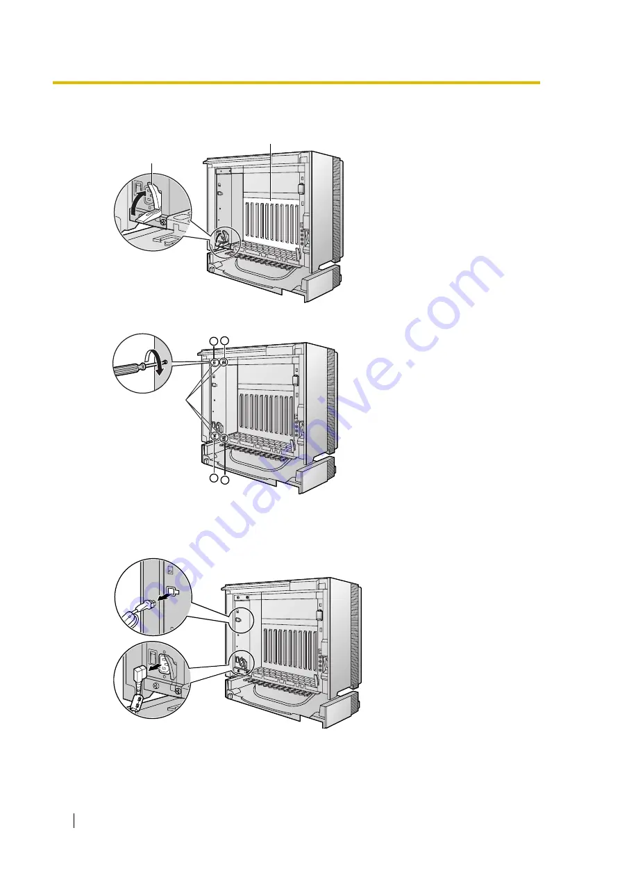 Panasonic HYBRID IP-PBX KX-TDA100 Installation Manual Download Page 44