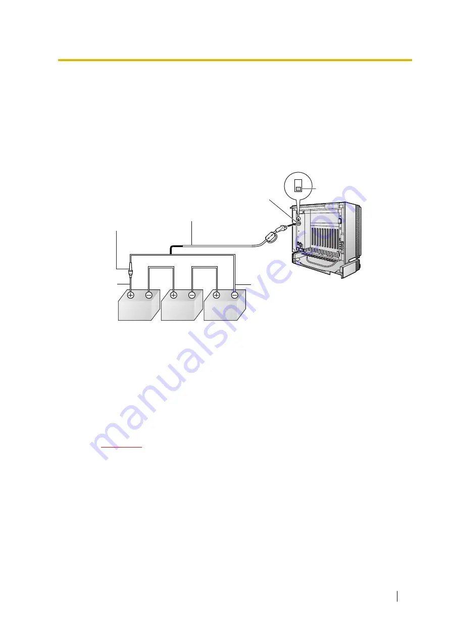 Panasonic HYBRID IP-PBX KX-TDA100 Installation Manual Download Page 47