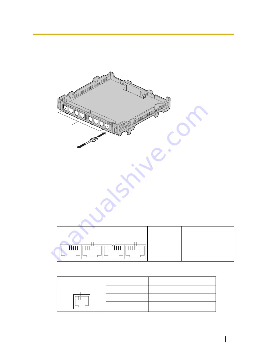 Panasonic HYBRID IP-PBX KX-TDA100 Installation Manual Download Page 299