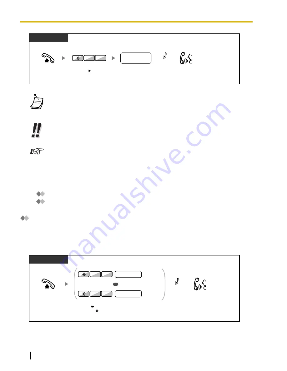 Panasonic HYBRID IP-PBX KX-TDA100 Operating Manual Download Page 42