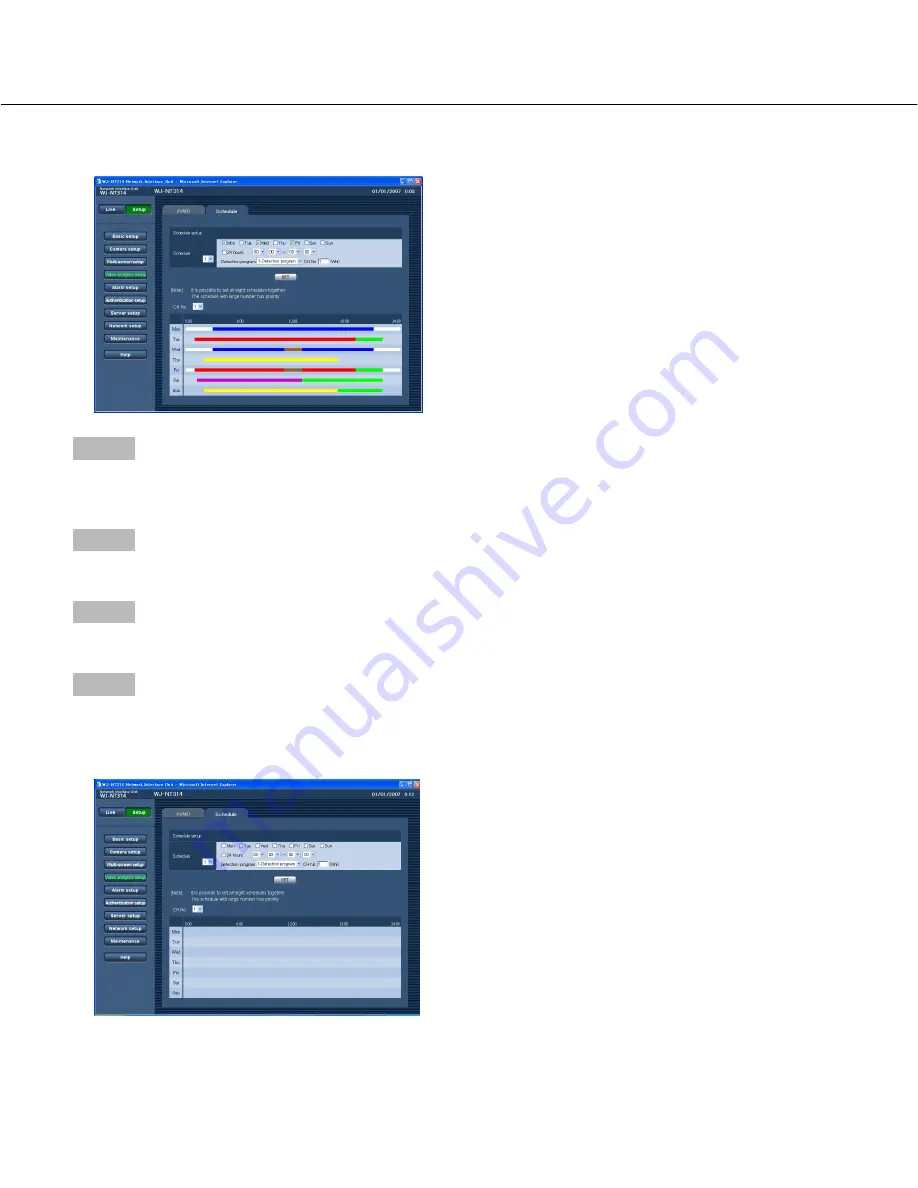 Panasonic i-pro WJ-NT314 Network Operating Instructions Download Page 39