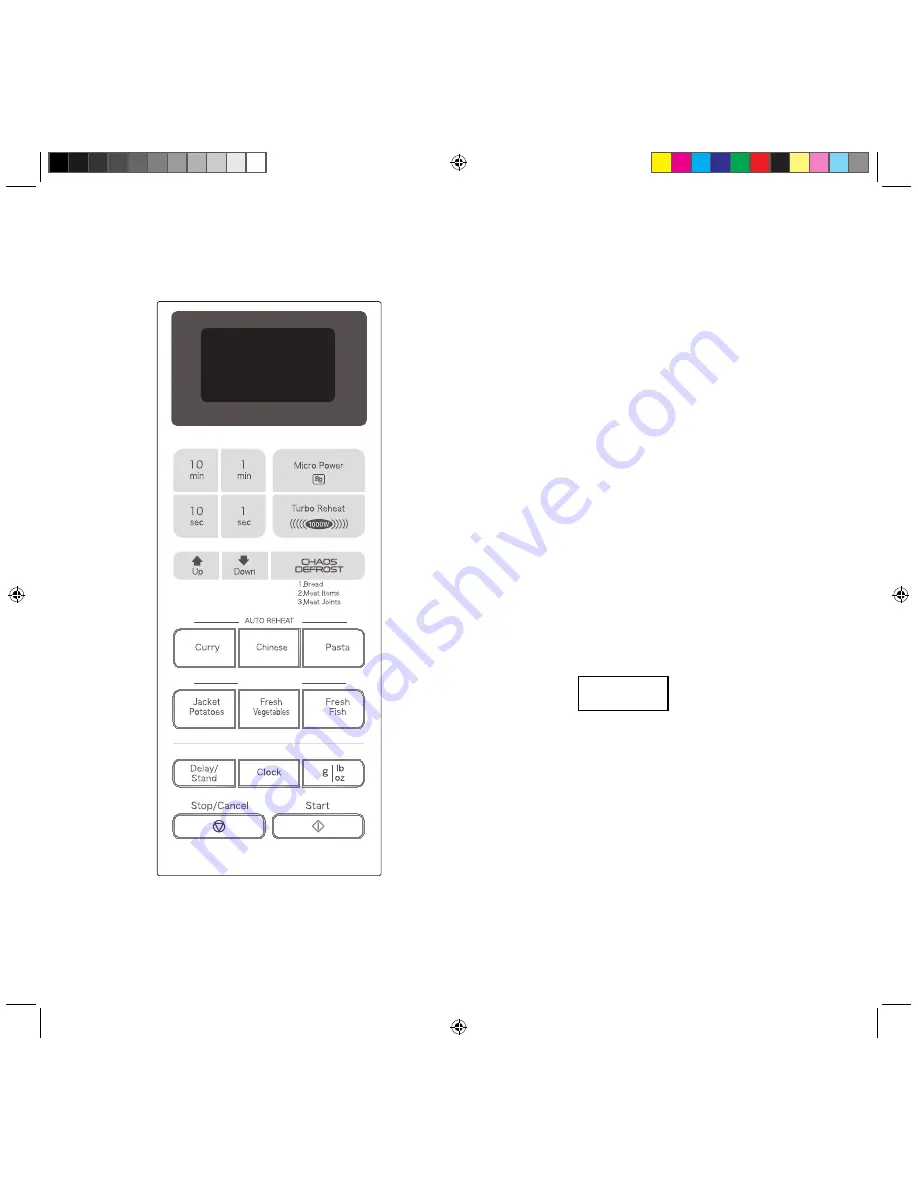 Panasonic inverter NN-ST450W Operating Instructions & Cook Book Download Page 16