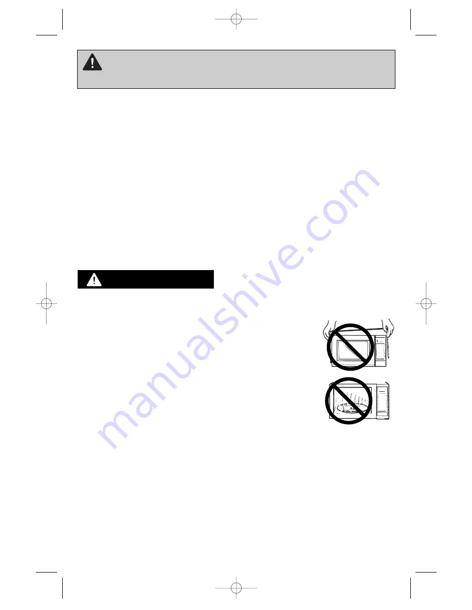 Panasonic INVERTER NN-T695 Operating Instructions Manual Download Page 37