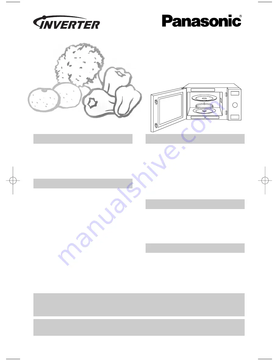 Panasonic INVERTER NN-T995 (Spanish) Instrucciones De Operación Download Page 1