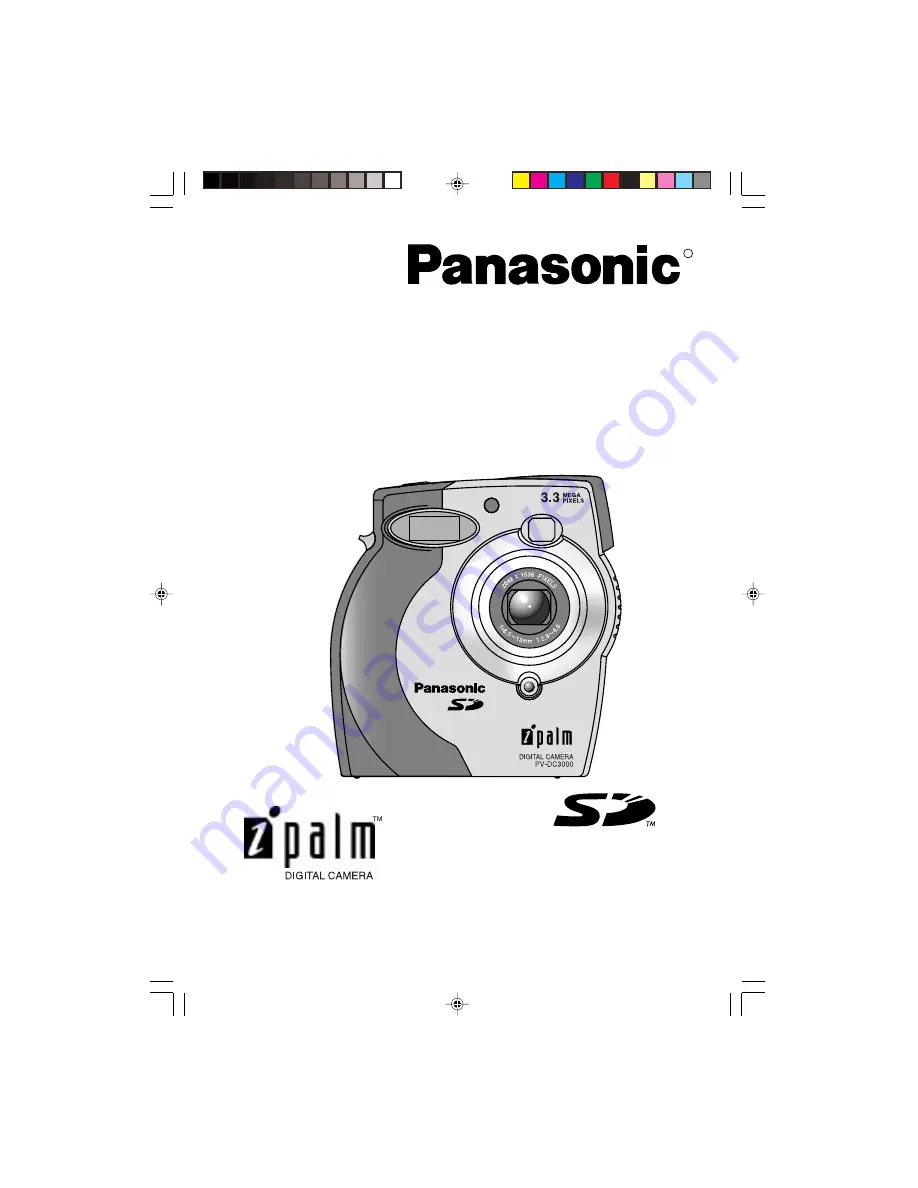 Panasonic iPalm PV-DC3000 Operating Instructions Manual Download Page 1