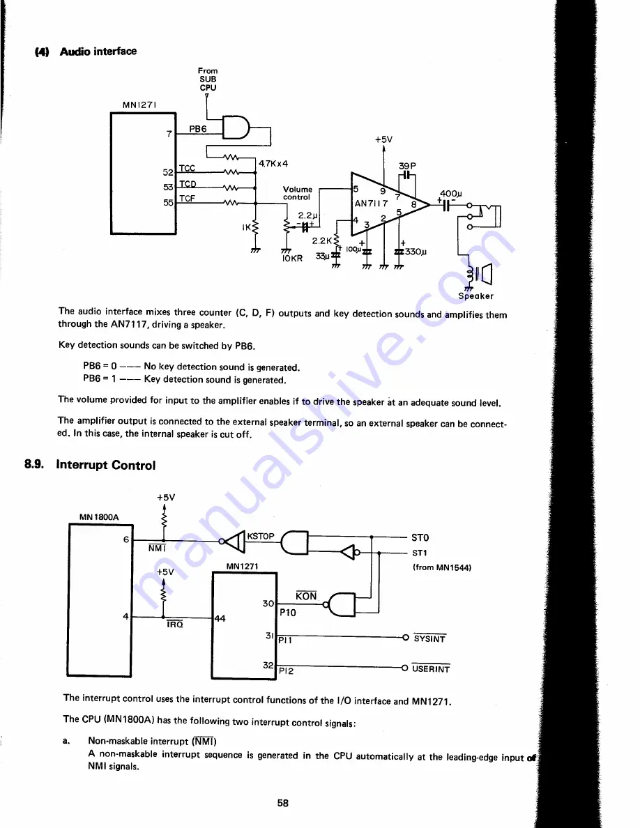 Panasonic JR-200U Service Manual Download Page 57