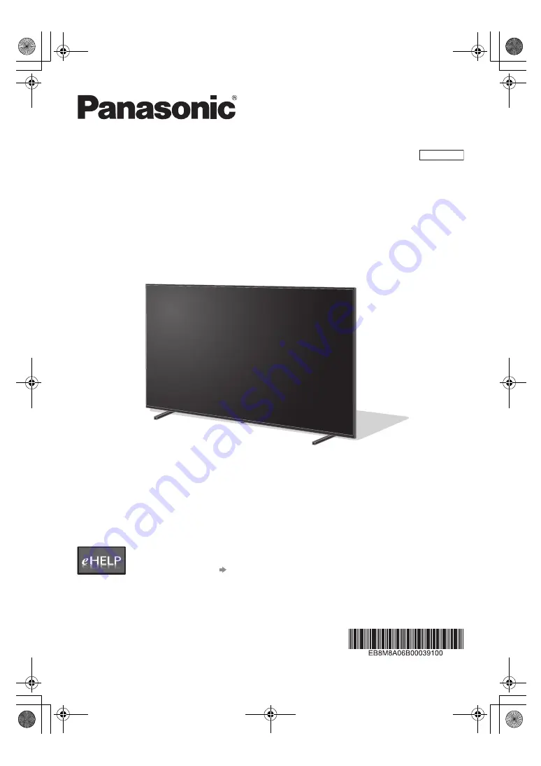 Panasonic JX700H series Operating Instructions Manual Download Page 1