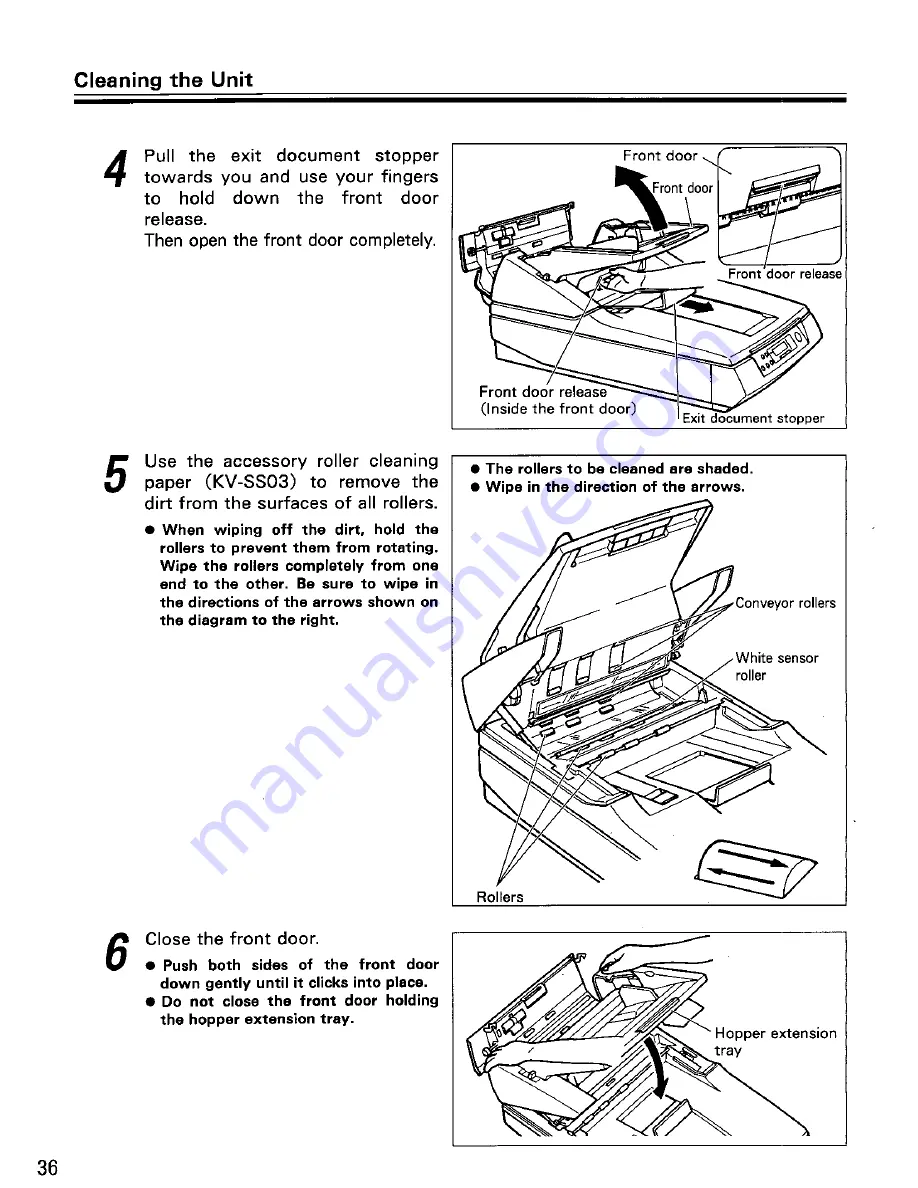 Panasonic KV-S6040W - Document Scanner Operating Instructions Manual Download Page 38