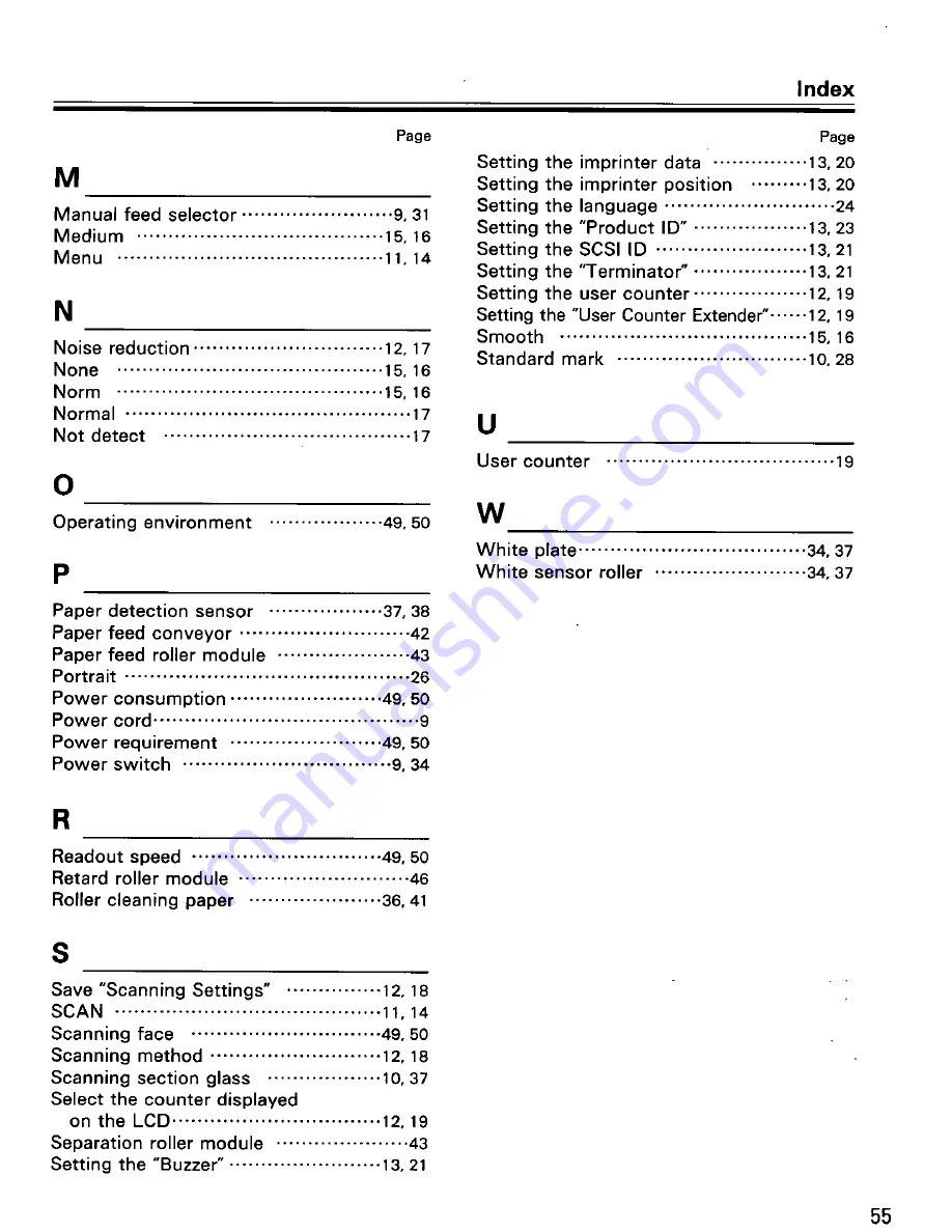 Panasonic KV-S6040W - Document Scanner Operating Instructions Manual Download Page 57