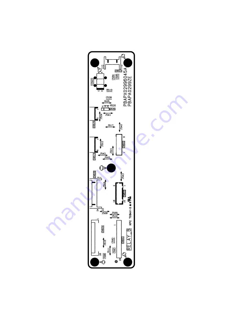 Panasonic KV-S6050W Service Manual Download Page 263