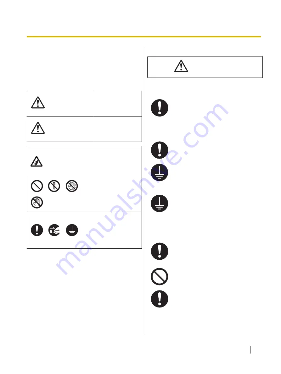 Panasonic KV-S7075C Installation Manual Download Page 5