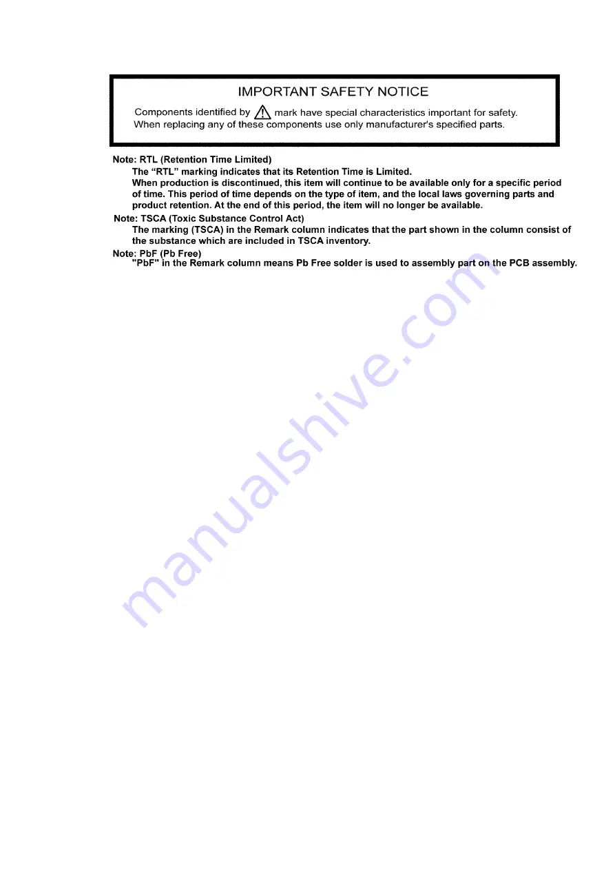 Panasonic KV-SS080 Service Manual Download Page 47