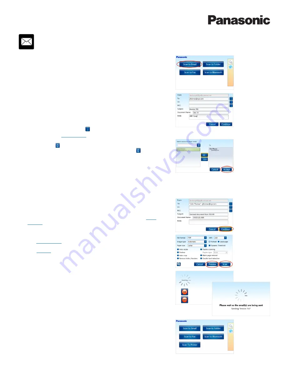 Panasonic KV-SS1100 Administrator'S Manual Download Page 29