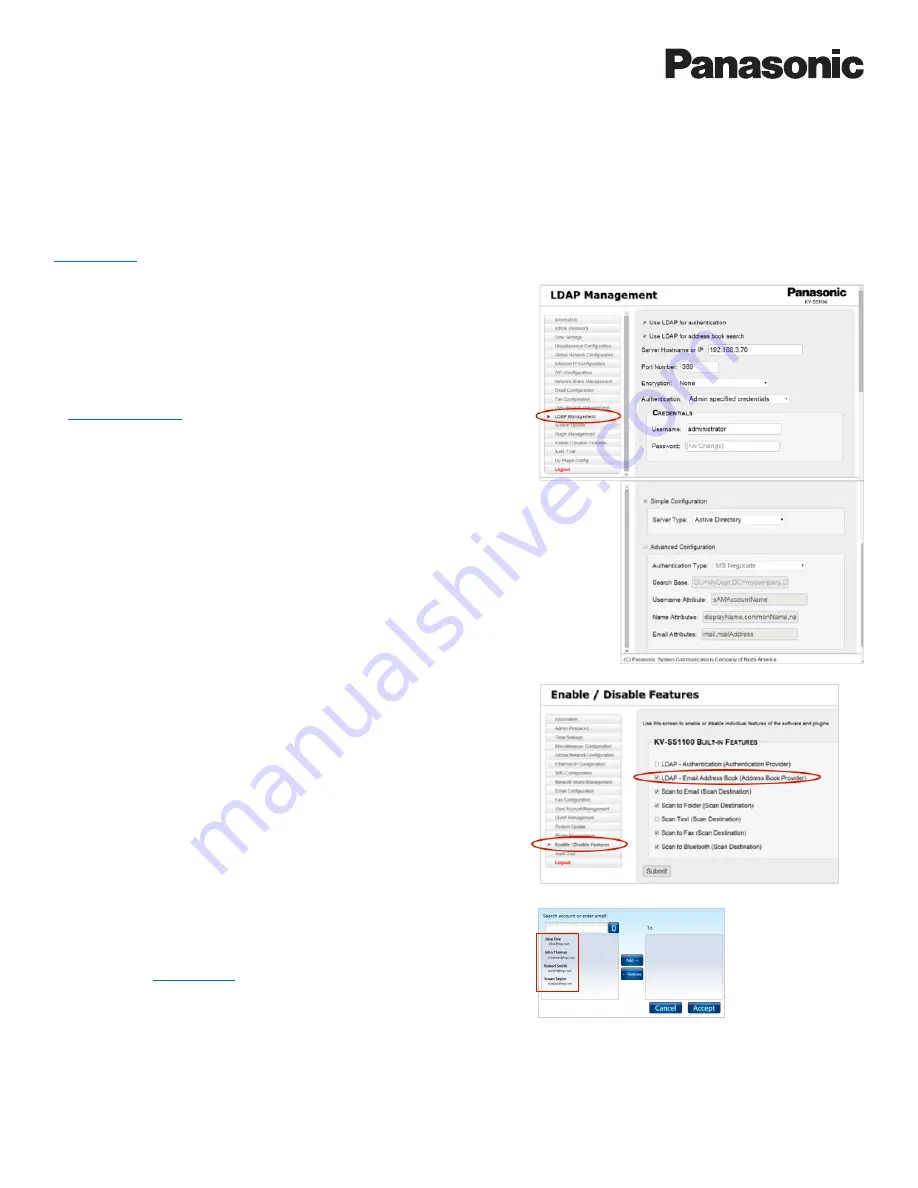 Panasonic KV-SS1100 Administrator'S Manual Download Page 33