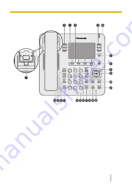 Panasonic KX-DT635 Quick Reference Manual Download Page 9