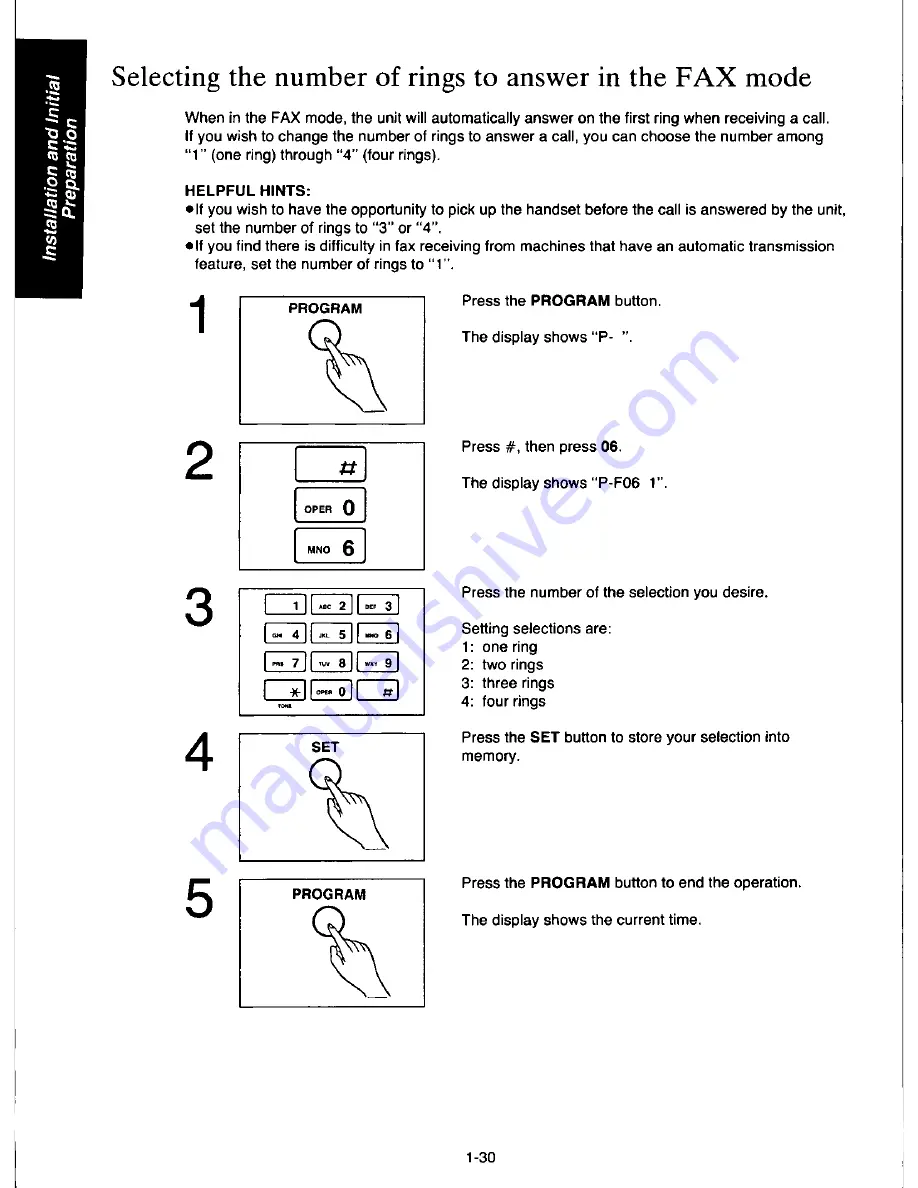 Panasonic KX-F170 Скачать руководство пользователя страница 38