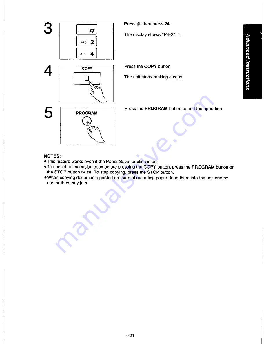 Panasonic KX-F170 Скачать руководство пользователя страница 87