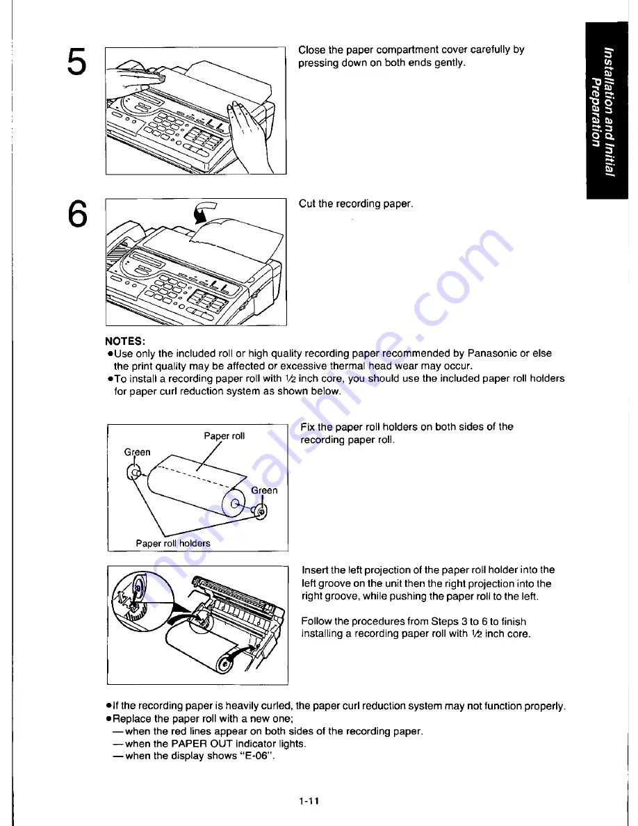 Panasonic KX-F180 Скачать руководство пользователя страница 19