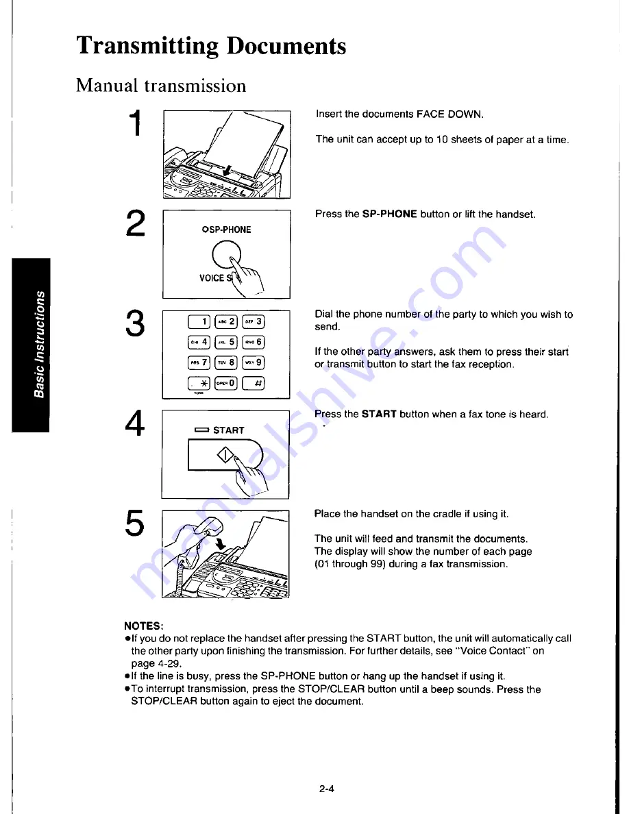 Panasonic KX-F180 Скачать руководство пользователя страница 46