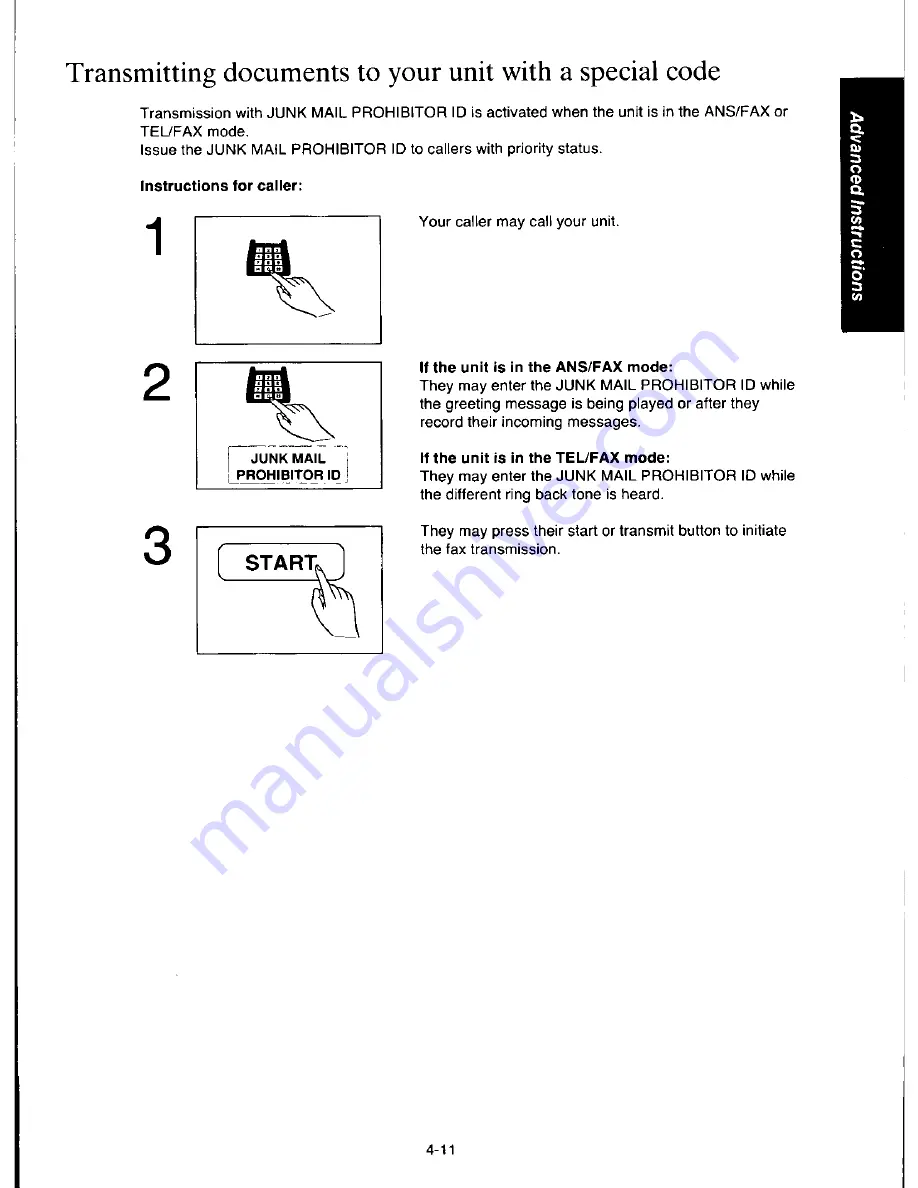 Panasonic KX-F180 Operating Instructions Manual Download Page 77