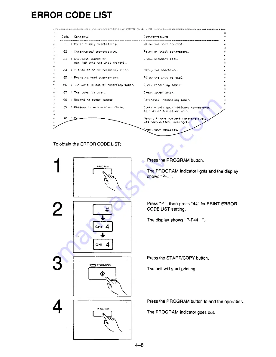 Panasonic KX-F195 Operating Instructions Manual Download Page 83