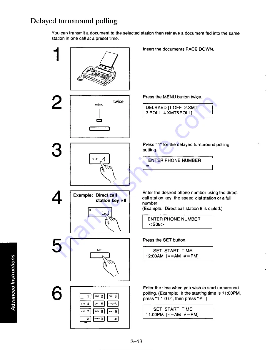 Panasonic KX-F215 Скачать руководство пользователя страница 78