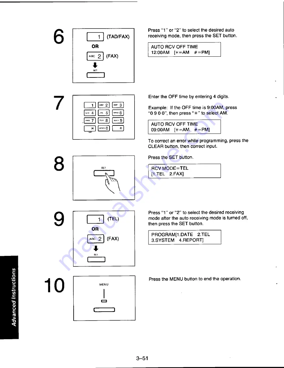 Panasonic KX-F215 Operating Instructions Manual Download Page 116