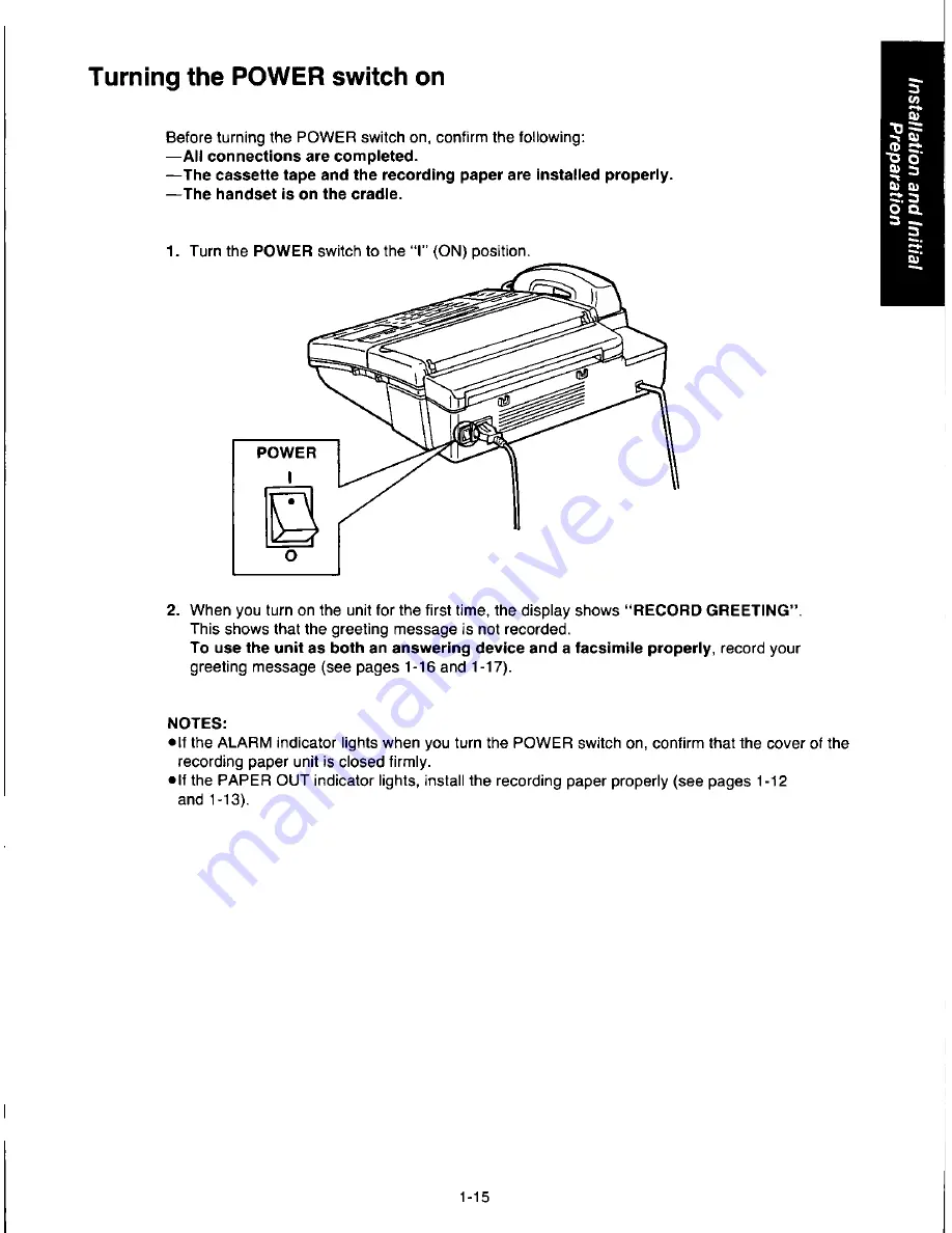 Panasonic KX-F270 Скачать руководство пользователя страница 23