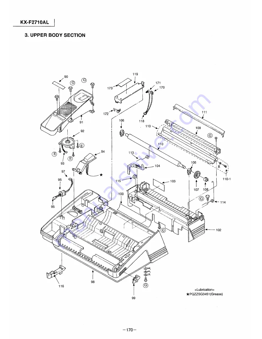 Panasonic KX-F2710AL Скачать руководство пользователя страница 165