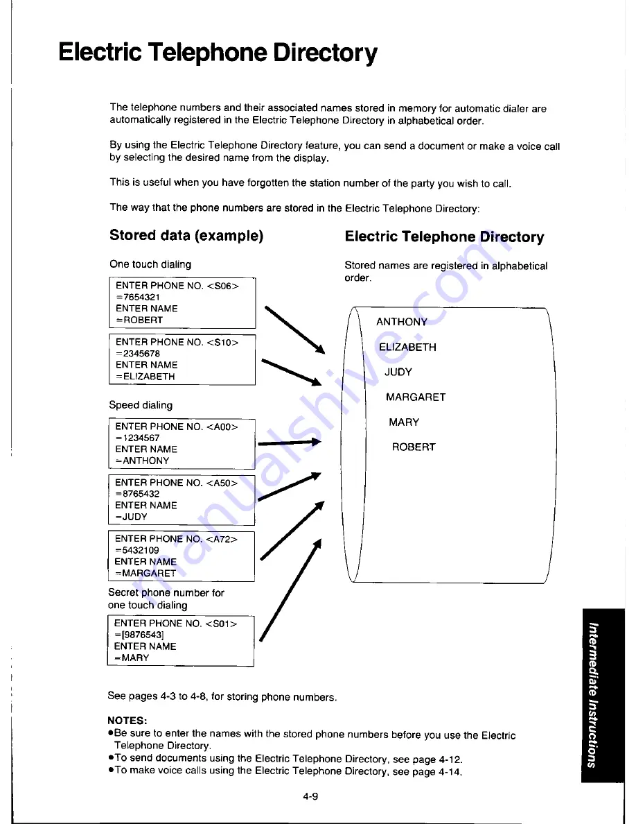 Panasonic KX-F280 Operating Instructions Manual Download Page 73