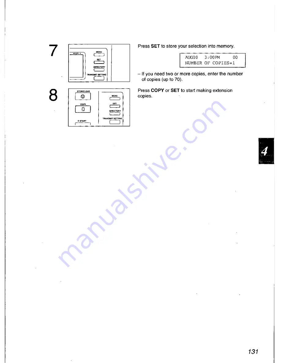 Panasonic KX-F2900 Скачать руководство пользователя страница 133