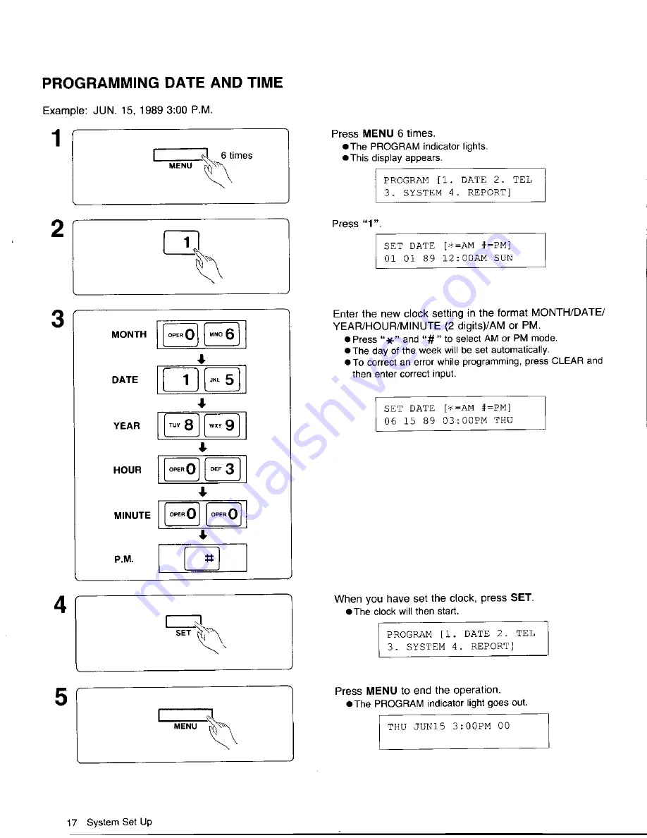 Panasonic KX-F320 Скачать руководство пользователя страница 18