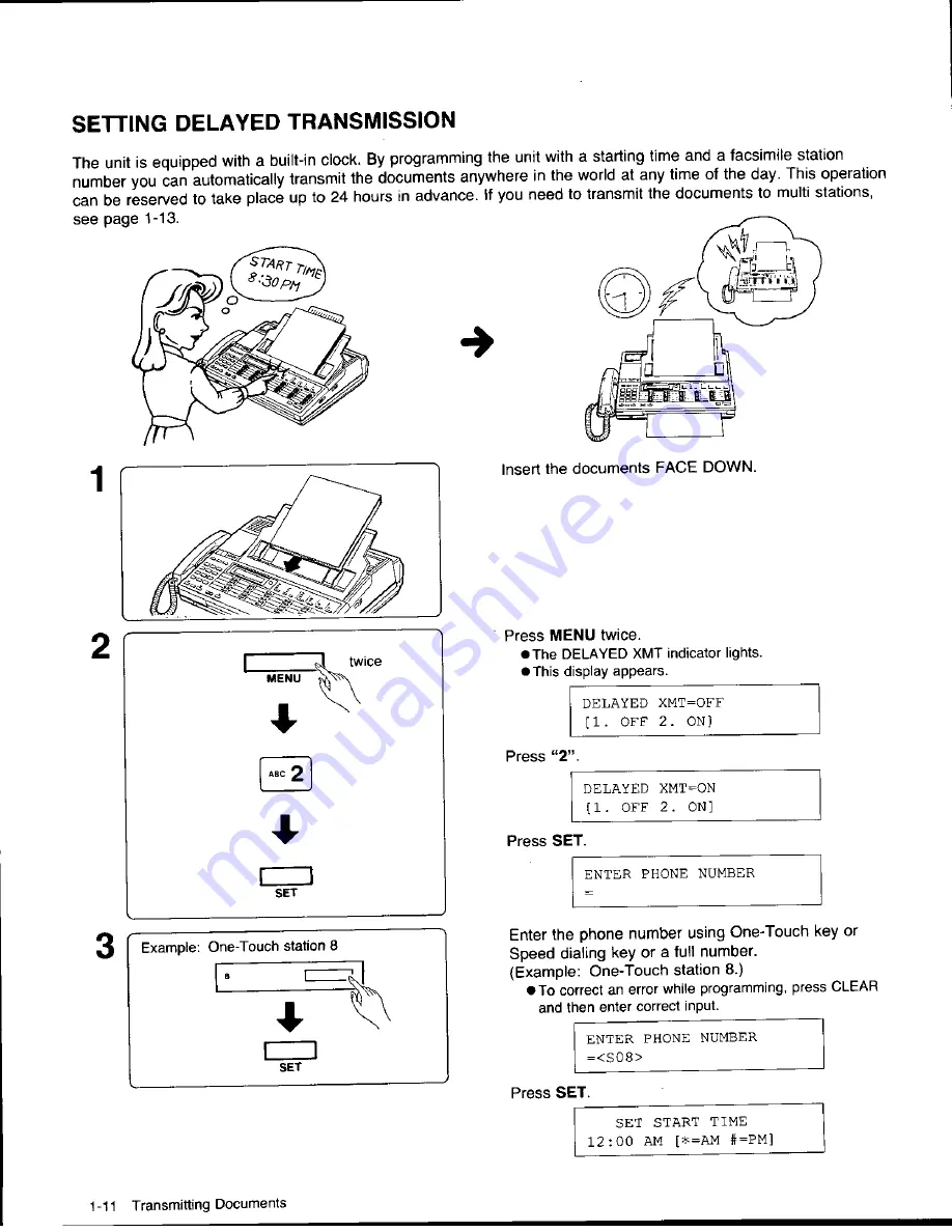 Panasonic KX-F320 User Manual Download Page 34