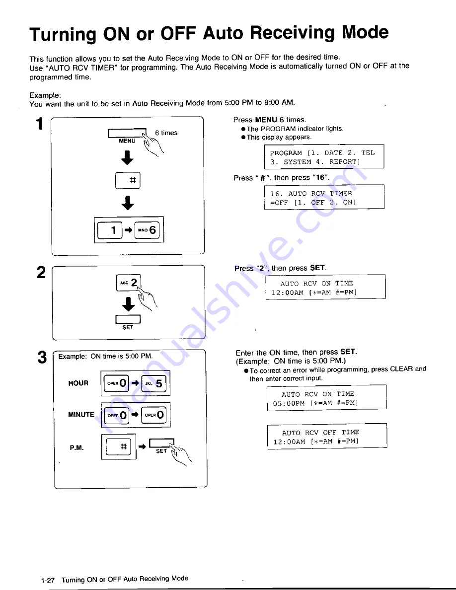 Panasonic KX-F320 User Manual Download Page 50