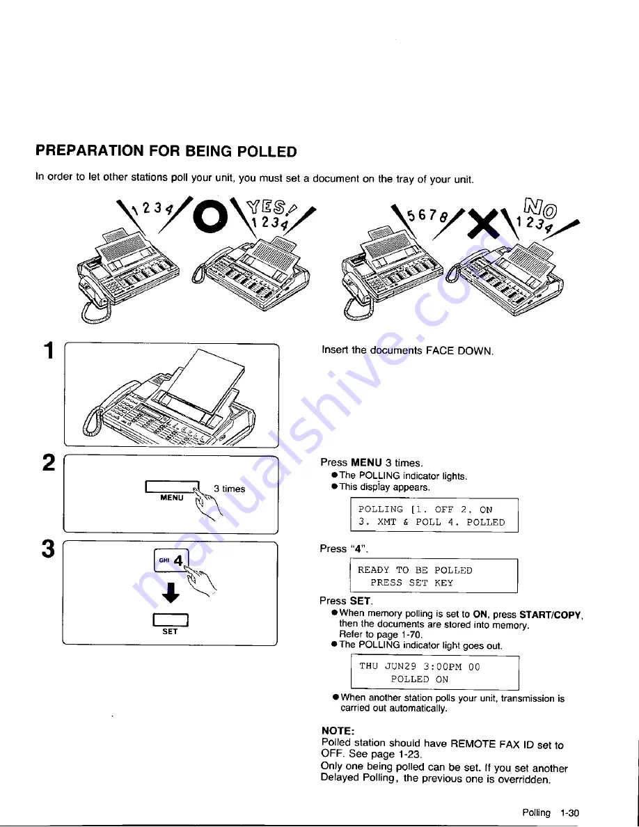 Panasonic KX-F320 User Manual Download Page 53