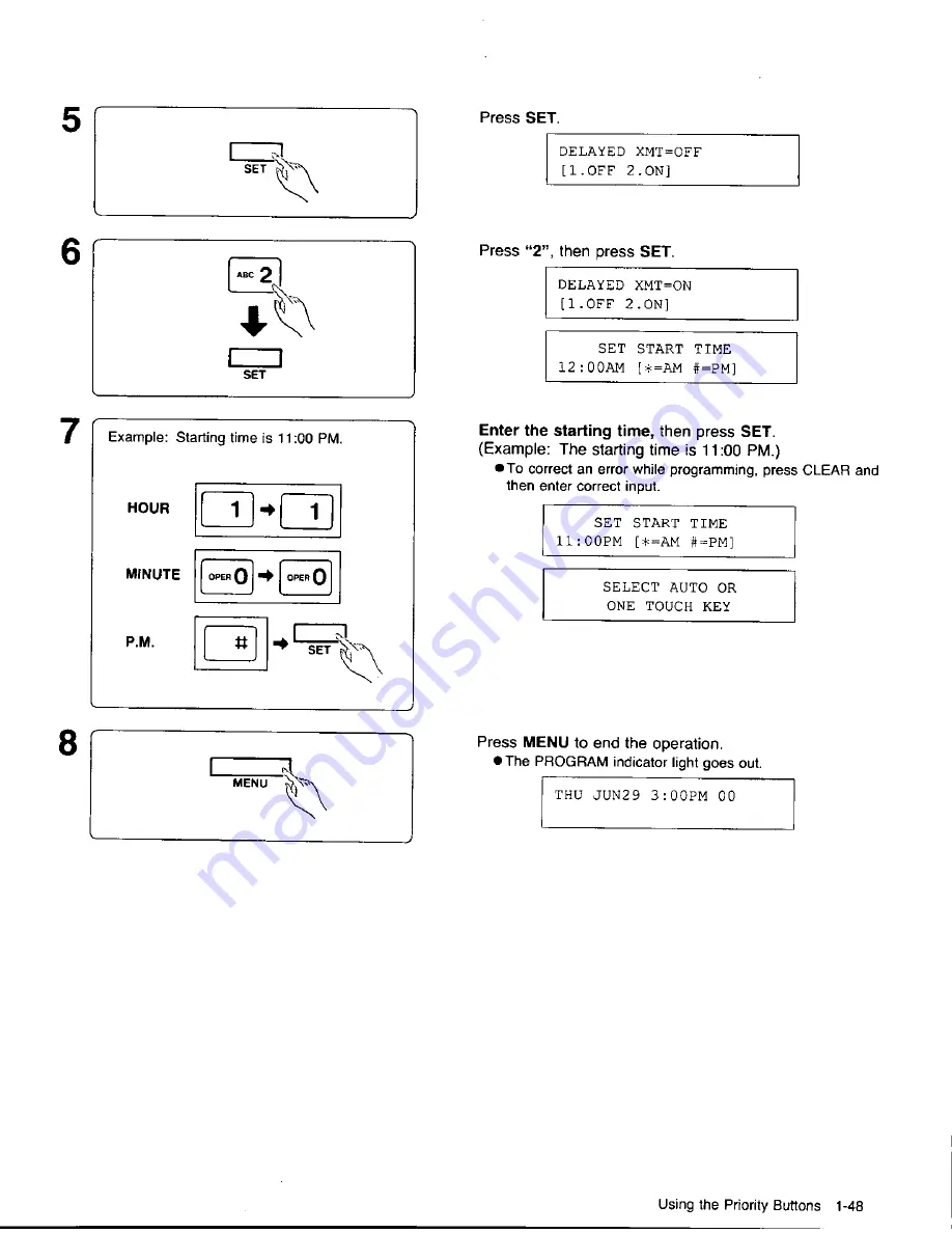 Panasonic KX-F320 User Manual Download Page 71