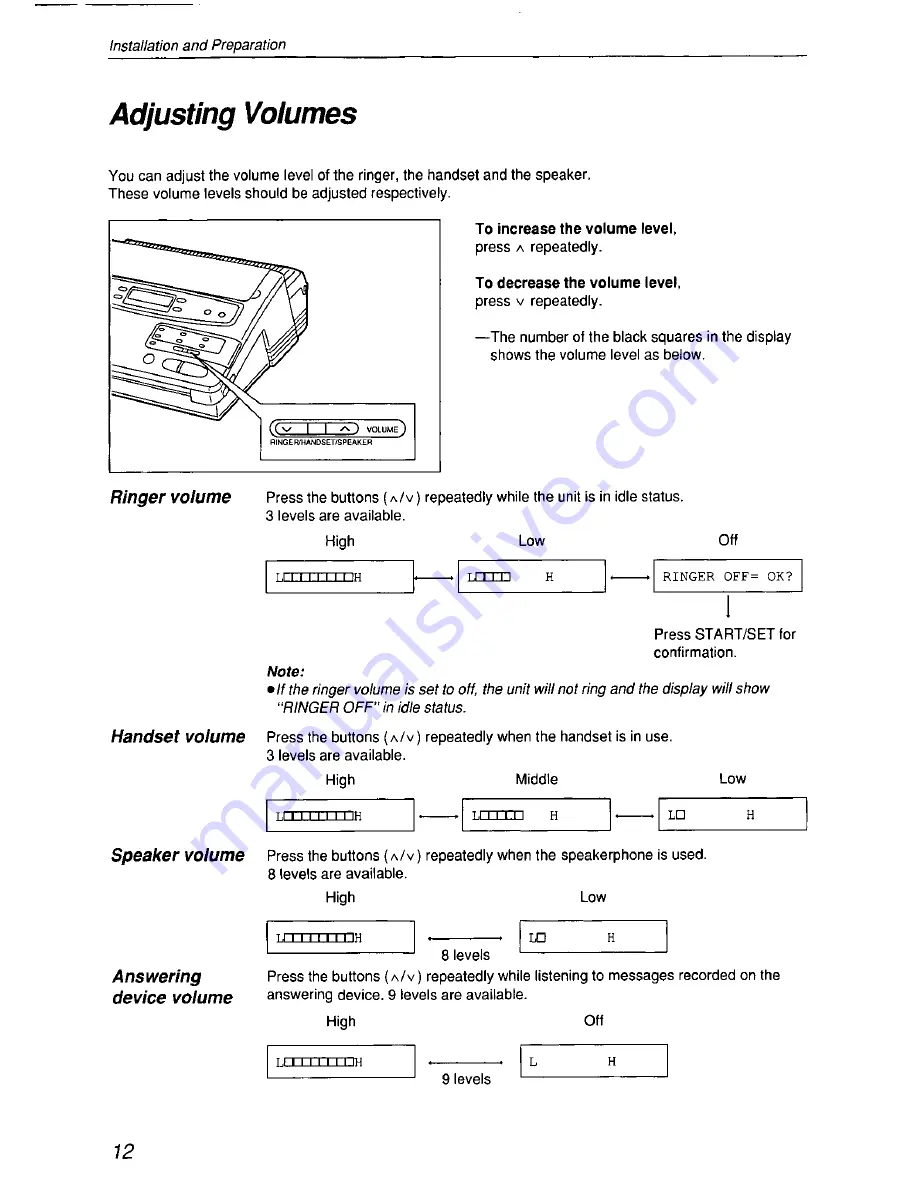 Panasonic KX-F750 Скачать руководство пользователя страница 12