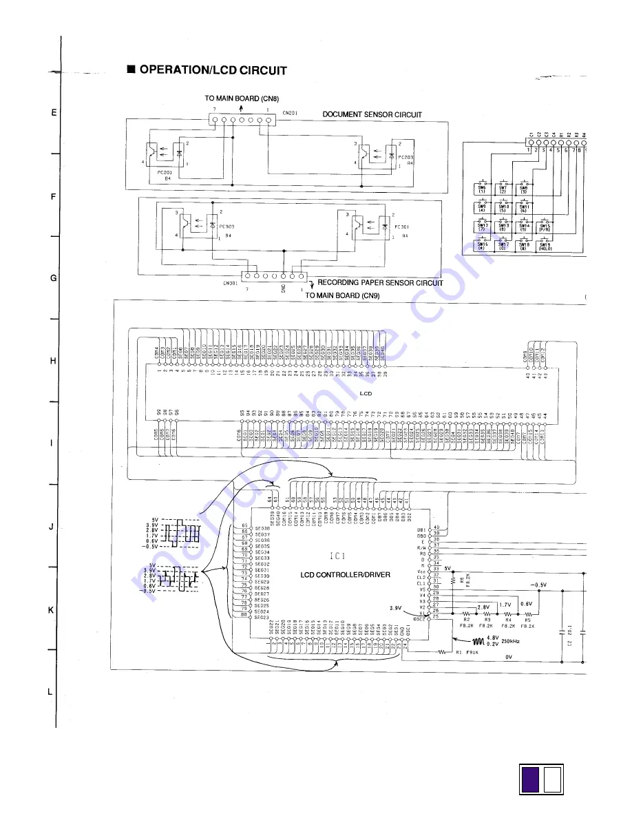 Panasonic KX-F76 Service Manual Download Page 19