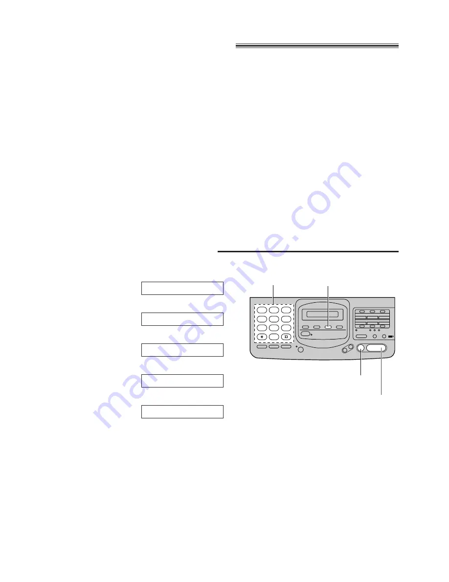 Panasonic KX-F780 Operating Instructions Manual Download Page 62