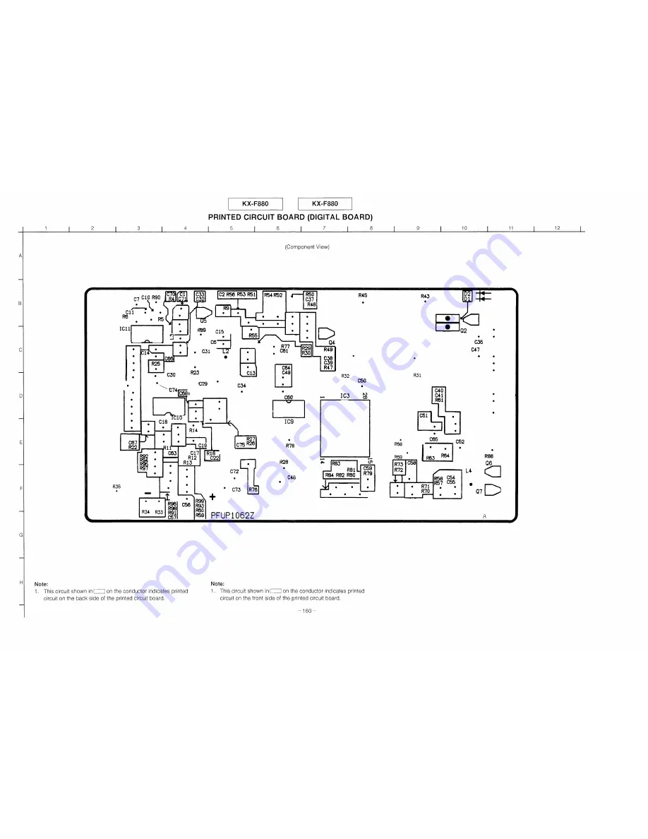 Panasonic KX-F880 Скачать руководство пользователя страница 161