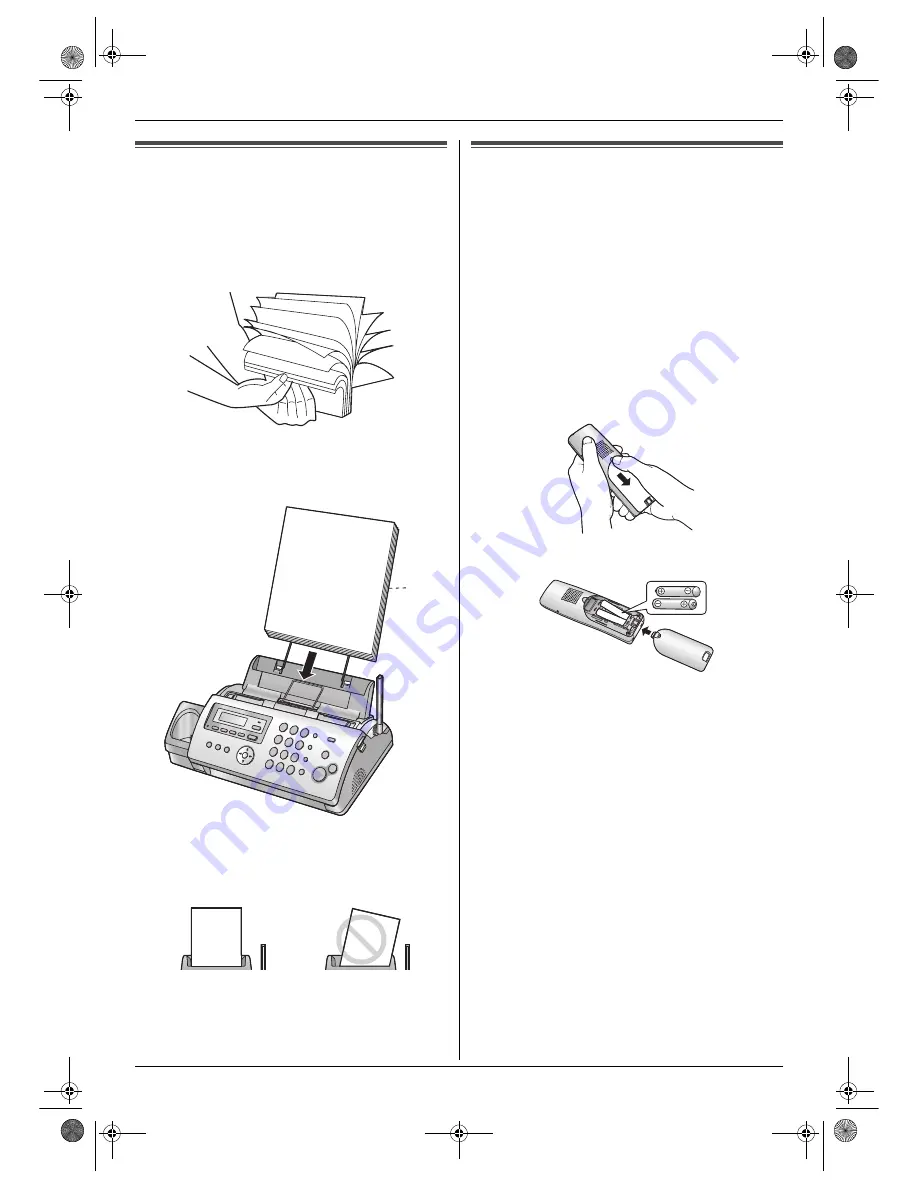 Panasonic KX-FC225E Operating Instructions Manual Download Page 15