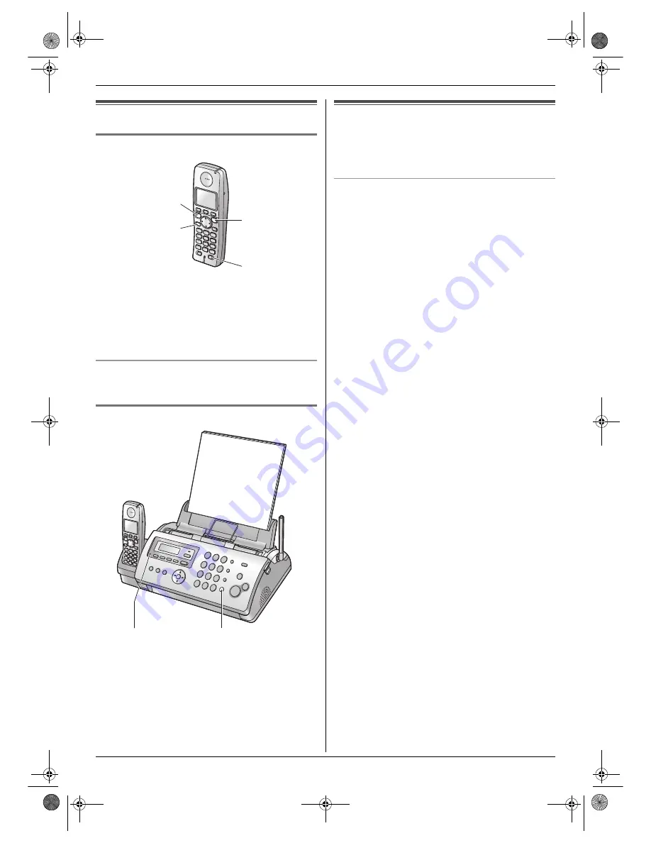 Panasonic KX-FC225E Operating Instructions Manual Download Page 22