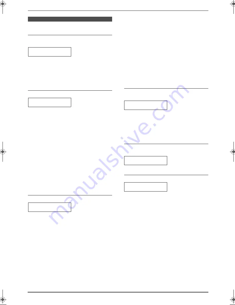 Panasonic KX-FC238HK Operating Instructions Manual Download Page 62