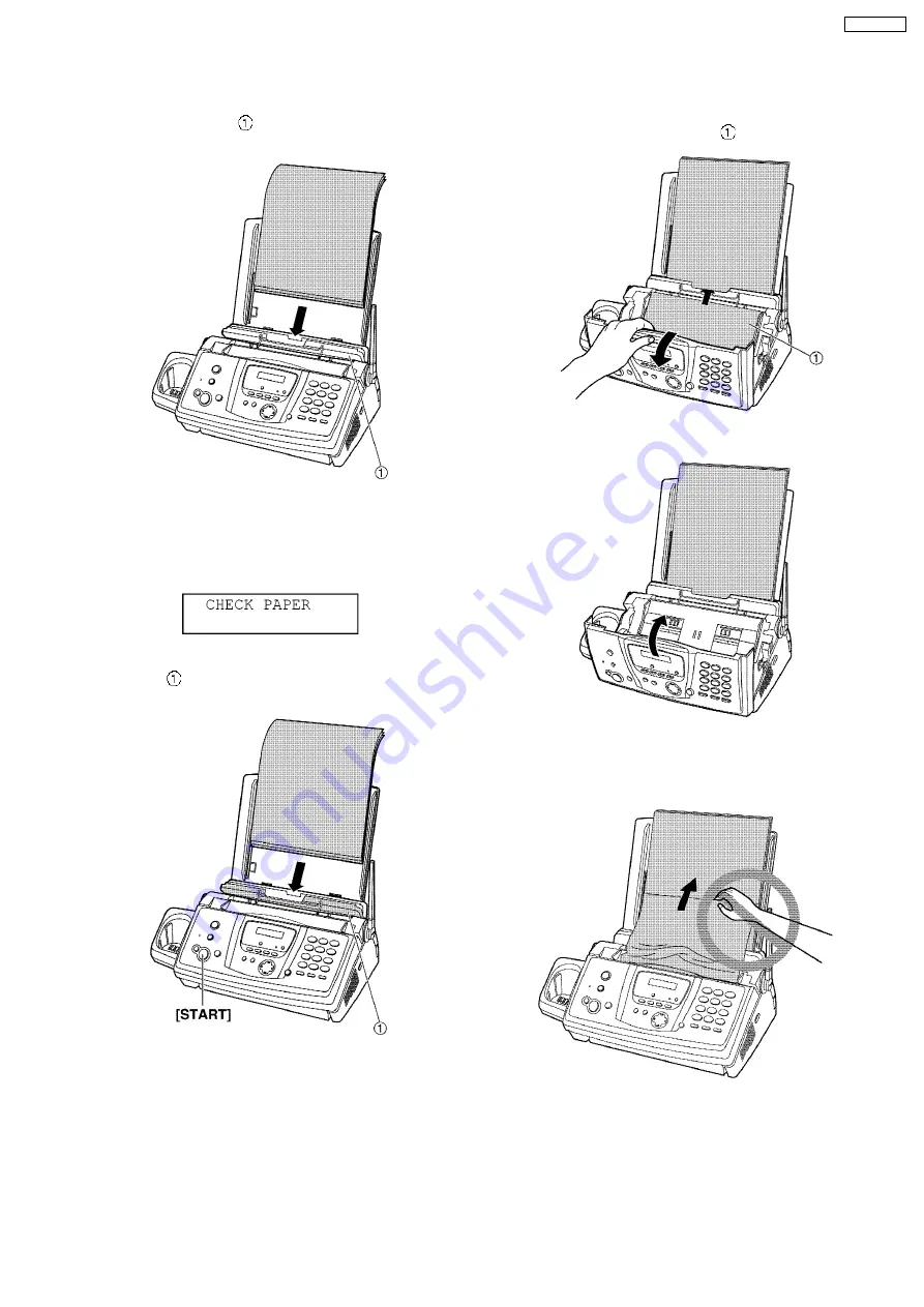 Panasonic KX-FC379CX Service Manual Download Page 32