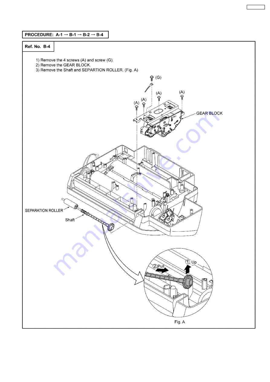 Panasonic KX-FC379CX Service Manual Download Page 46