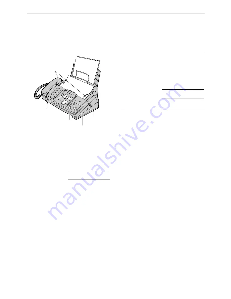 Panasonic KX FHD331 - B/W Thermal Transfer Operating Instructions Manual Download Page 46