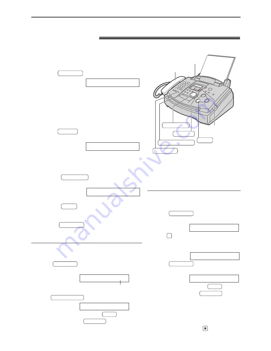 Panasonic KX-FL501E Operating Instructions Manual Download Page 28