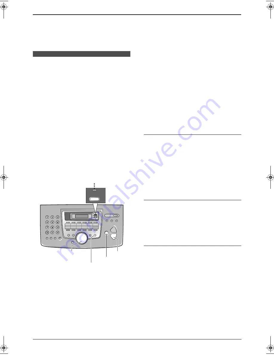 Panasonic KX-FL611E Operating Instructions Manual Download Page 40