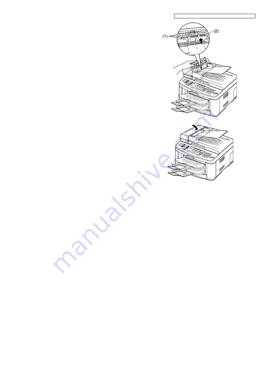 Panasonic KX-FLB802CX Service Manual Download Page 243